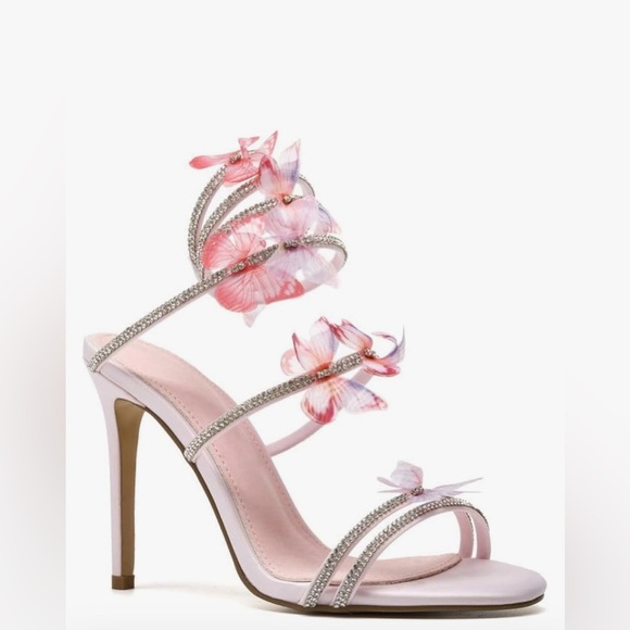 Azalea Wang Pink Heels - Picture 1 of 4